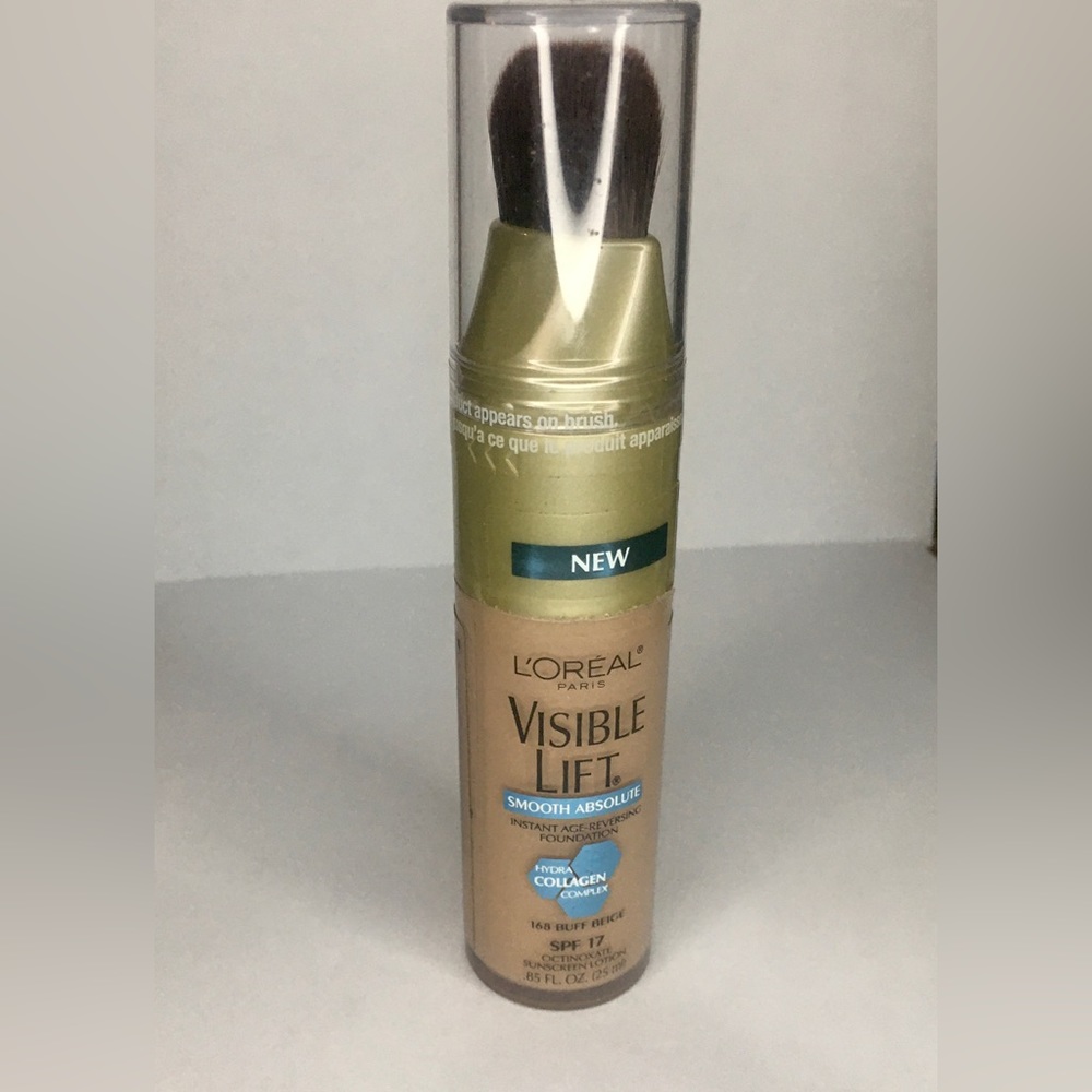 NEW L’Oreal Visible Lift Smooth Absolute Foundation DISCONTINUED #168 Buff Beige